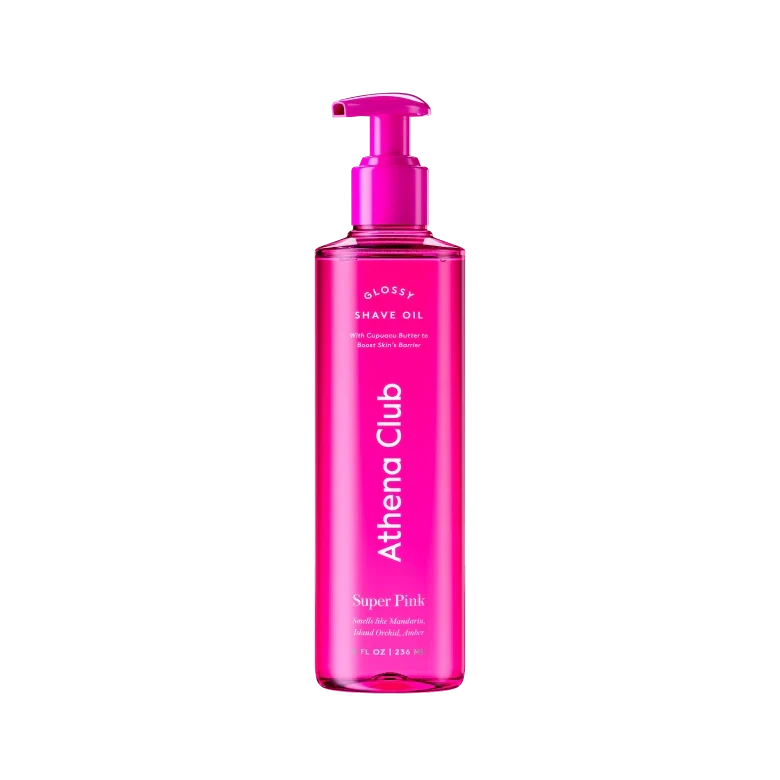 Glossy Shave Oil - Glossy Pink Curated Panorama Super Pink