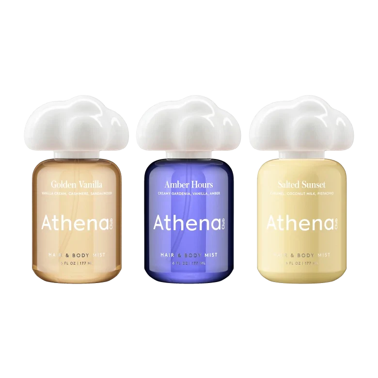 Hair & Body Mist Trio - Trio Amber Curated Panorama Gourmand