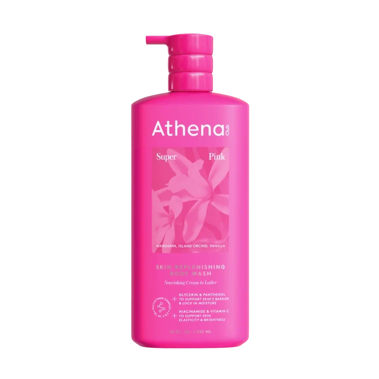 Skin Replenishing Body Wash - Replenishing Super Curated Panorama Super Pink